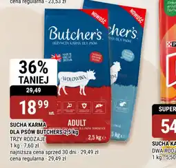 bi1 Sucha karma dla psów Butchers oferta