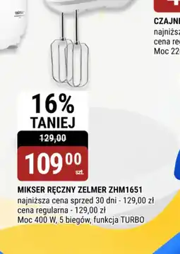 bi1 Mikser Ręczny Zelmer ZHM1651 oferta
