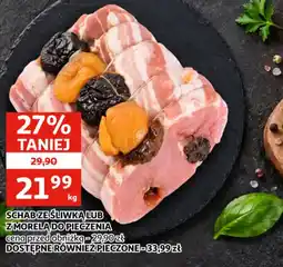 Auchan Schab ze Śliwką lub z Morelą do Pieczenia oferta