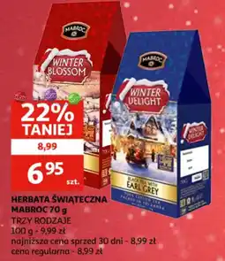 Auchan Herbata Świąteczna Mabroc oferta