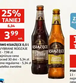 Auchan Piwo Książęce oferta