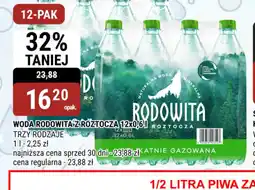 bi1 Woda Rodowita z Roztocza oferta