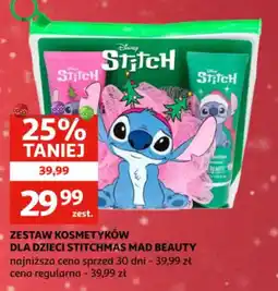 Auchan Zestaw kosmetyków dla dzieci Stitchmas Mad Beauty oferta