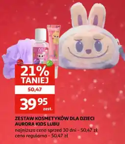 Auchan Zestaw kosmetyków dla dzieci Aurora Kids lubu oferta