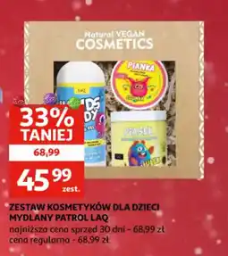 Auchan ZESTAW KOSMETYKÓW DLA DZIECI MYDLANY PATROL LAQ oferta