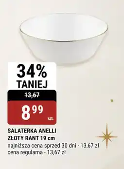 bi1 Salaterka Anelli Złoty Rant oferta