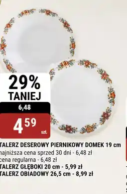 bi1 Talerz deserowy piernikowy domek oferta