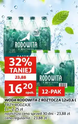 Auchan Woda Rodowita z Roztocza oferta