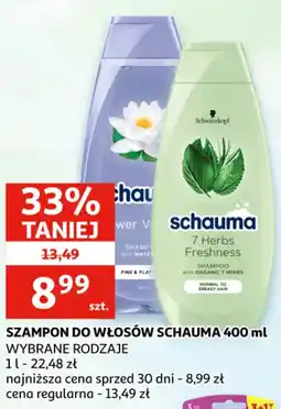 Auchan Szampon do włosów Schauma oferta