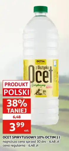 Auchan Ocet Spirytusowy 10% Octim oferta