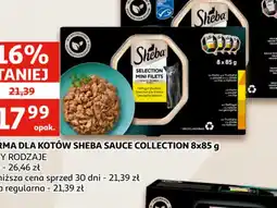 Auchan Karma dla kotów Sheba Sauce Collection oferta