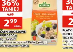 Auchan Płatki Orkiszowe Pełnoziarniste oferta