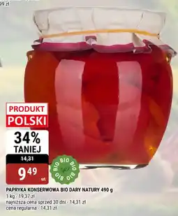 bi1 Papryka Konserwowa Bio Dary Natury oferta