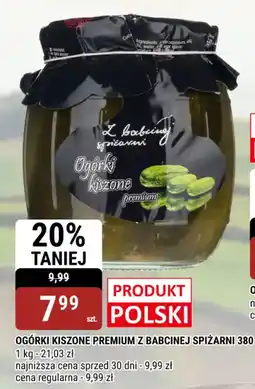 bi1 Ogórki kiszzone premium z babcinej spiżarni oferta