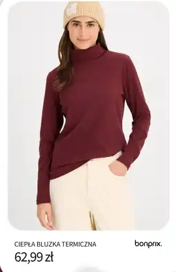 BonPrix Ciepła bluzka termiczna bonprix. oferta