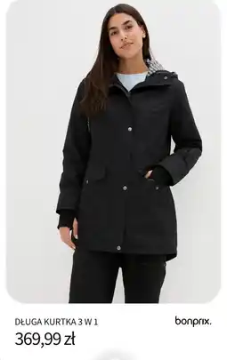 BonPrix DŁUGA KURTKA 3 W 1 oferta