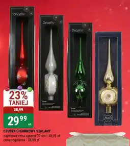 bi1 CZUBEK CHOINKOWY SZKLANY oferta
