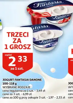 Auchan Jogurt Fantasia Danone oferta