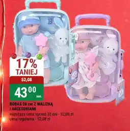 bi1 BOBAS 28 cm Z WALIZKĄ I AKCESORIAMI oferta