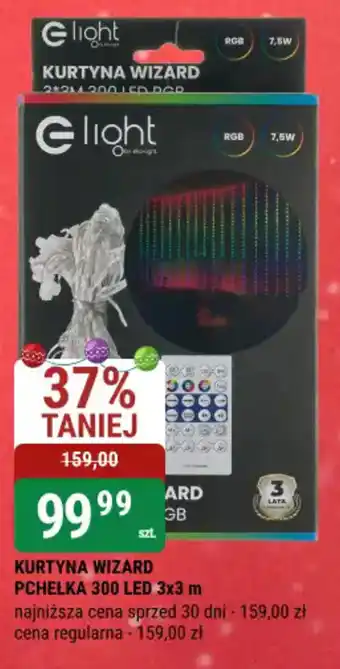 Kurtyna Wizard Pchelka 300 LED
