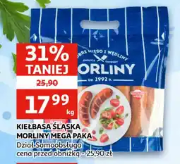 Auchan Kiełbasa Śląska Morliny Mega Paka oferta