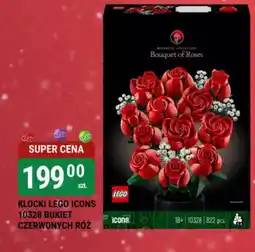 bi1 Klocki LEGO Icons 10328 Bukiet Czerwonych Róż oferta