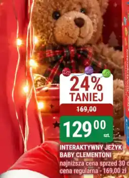 bi1 Interaktywny Jezyk Baby Clementoni oferta