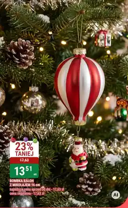 bi1 Bombka Balon z Mikołajem oferta