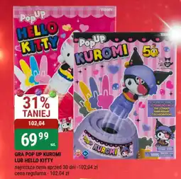 bi1 Gra Pop Up Kuromi lub Hello Kitty oferta