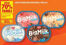 Biedronka Lody familijne Big Milk oferta