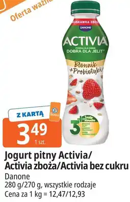 E.Leclerc Jogurt pitny Activia / Activia zboża / Activia bez cukru Danone oferta