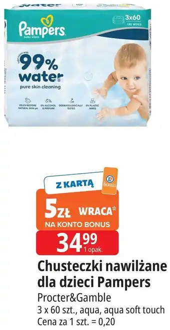 Chusteczki nawilżane dla dzieci Pampers