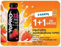 E.Leclerc Jogurt pitny wysokobiałkowy Danone YoPRO oferta