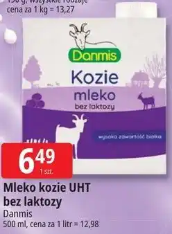 E.Leclerc Mleko kozie UHT bez laktozy Danmis oferta
