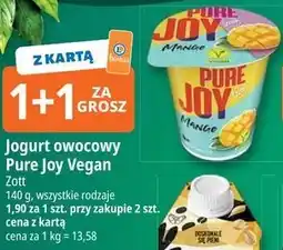 E.Leclerc Jogurt owocowy Pure Joy Vegan Zott oferta