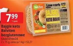 E.Leclerc Bajgle keto Balviten bezglutenowe oferta