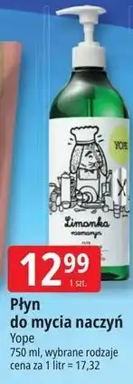 E.Leclerc Płyn do mycia naczyń Yope oferta