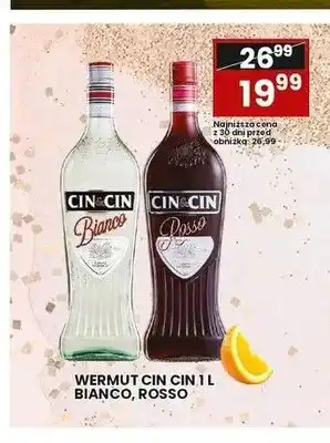 Wino czerwone Wermut Cin & Cin Rosso