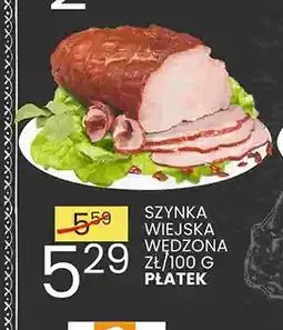 Wafelek Szynka wiejska wędzona Płatek oferta
