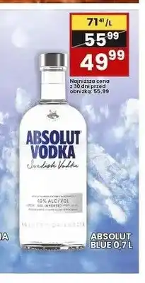 Wafelek Wódka Absolut Blue oferta