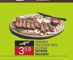 Wafelek Żeberka pieczone BBQ Wyrób Własny oferta