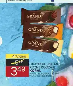 Wafelek Lody Grand Chocolate Koral oferta