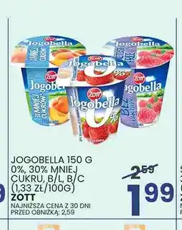 Wafelek Jogurt Jogobella Zott 0% oferta
