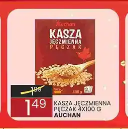 Wafelek Kasza jęczmienna pęczak 4x100 g Auchan oferta