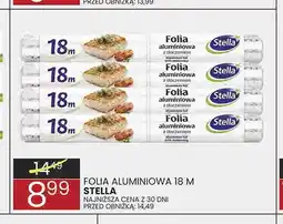 Wafelek Folia aluminiowa Stella 18 m oferta