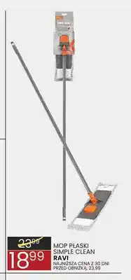 Wafelek Mop płaski Simple Clean Ravi oferta