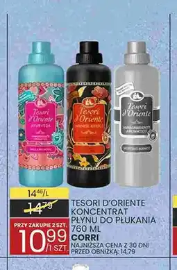 Wafelek Koncentrat płynu do płukania Tesori d'Oriente oferta