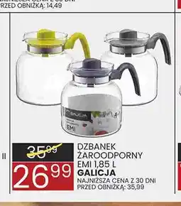 Wafelek Dzbanek żaroodporny Emi 1,85 l Galicja oferta