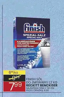 Wafelek Sól do zmywarki Finish oferta
