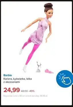 Smyk Lalka Barbie Kariera Łyżwiarka z akcesoriami oferta